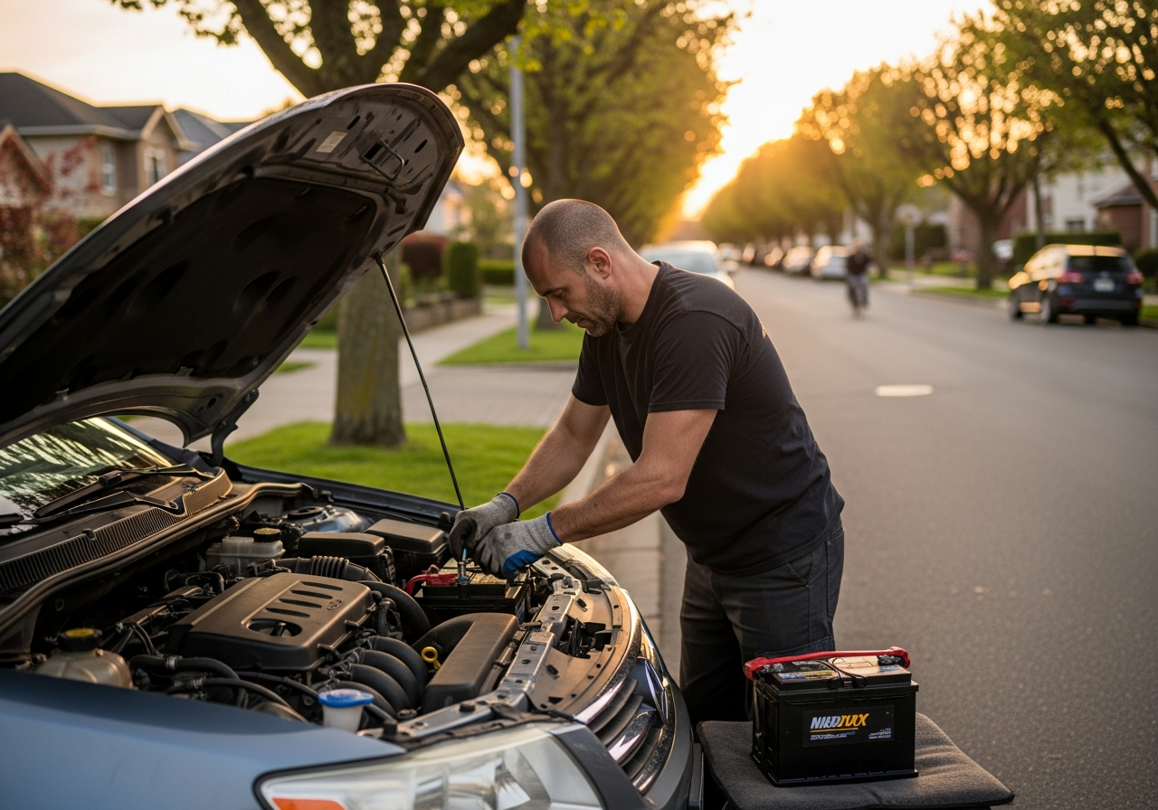 Weekend battery replacement