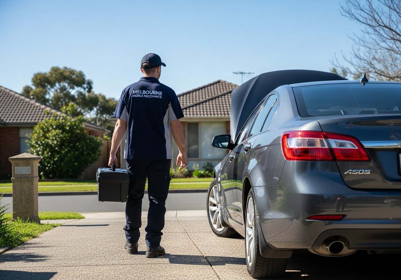 On-site mobile mechanic toolbox