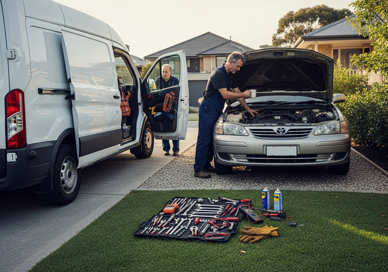 Mobile mechanic van Melbourne