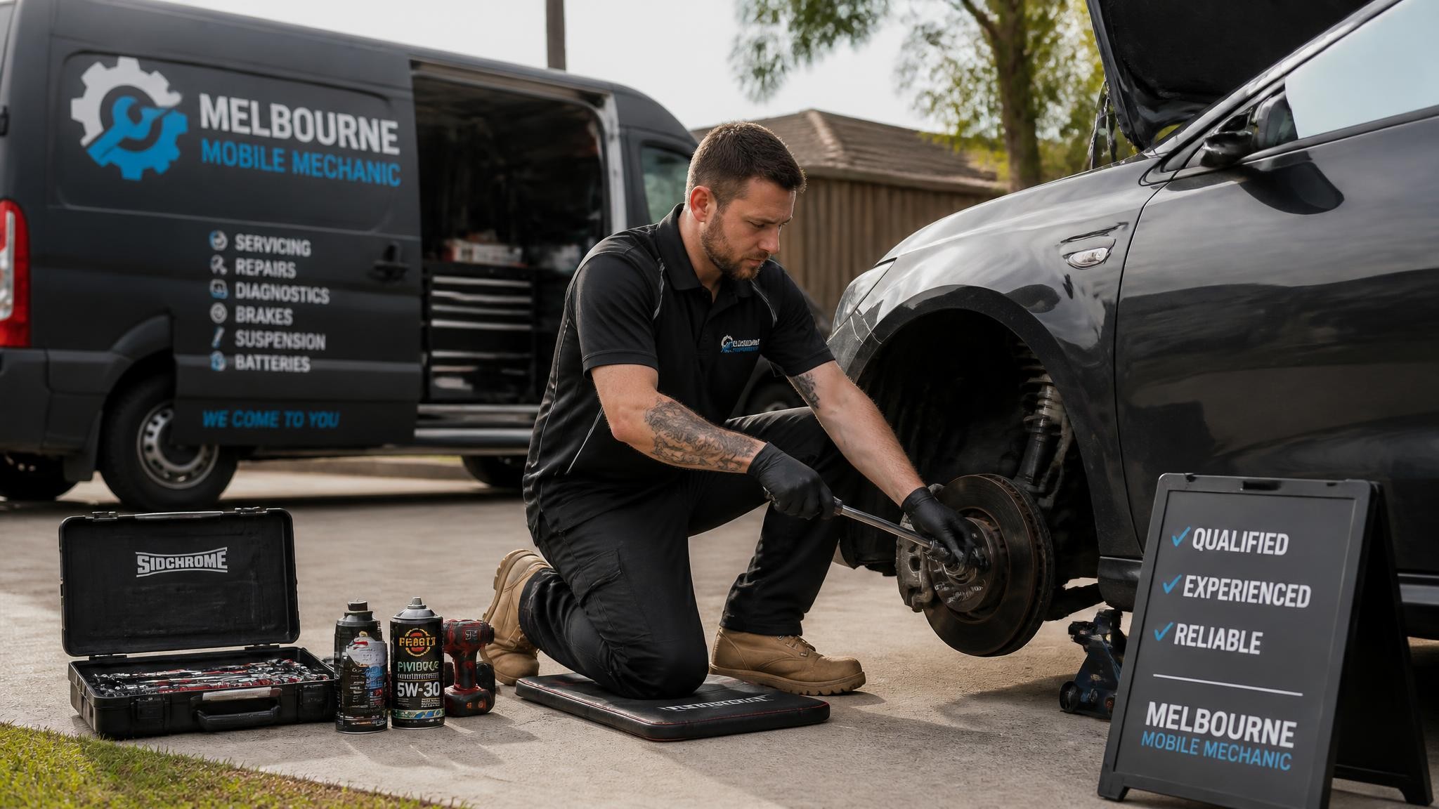 Mobile car servicing in Melbourne