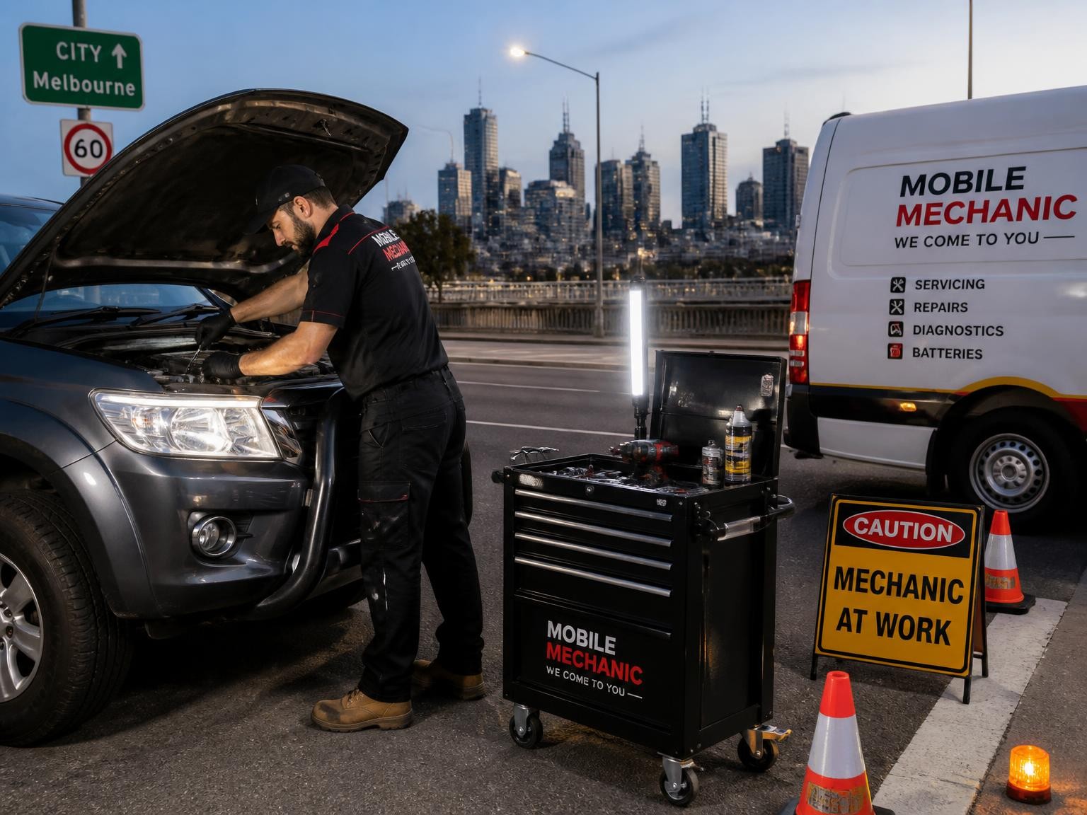 Roadside mechanic Melbourne