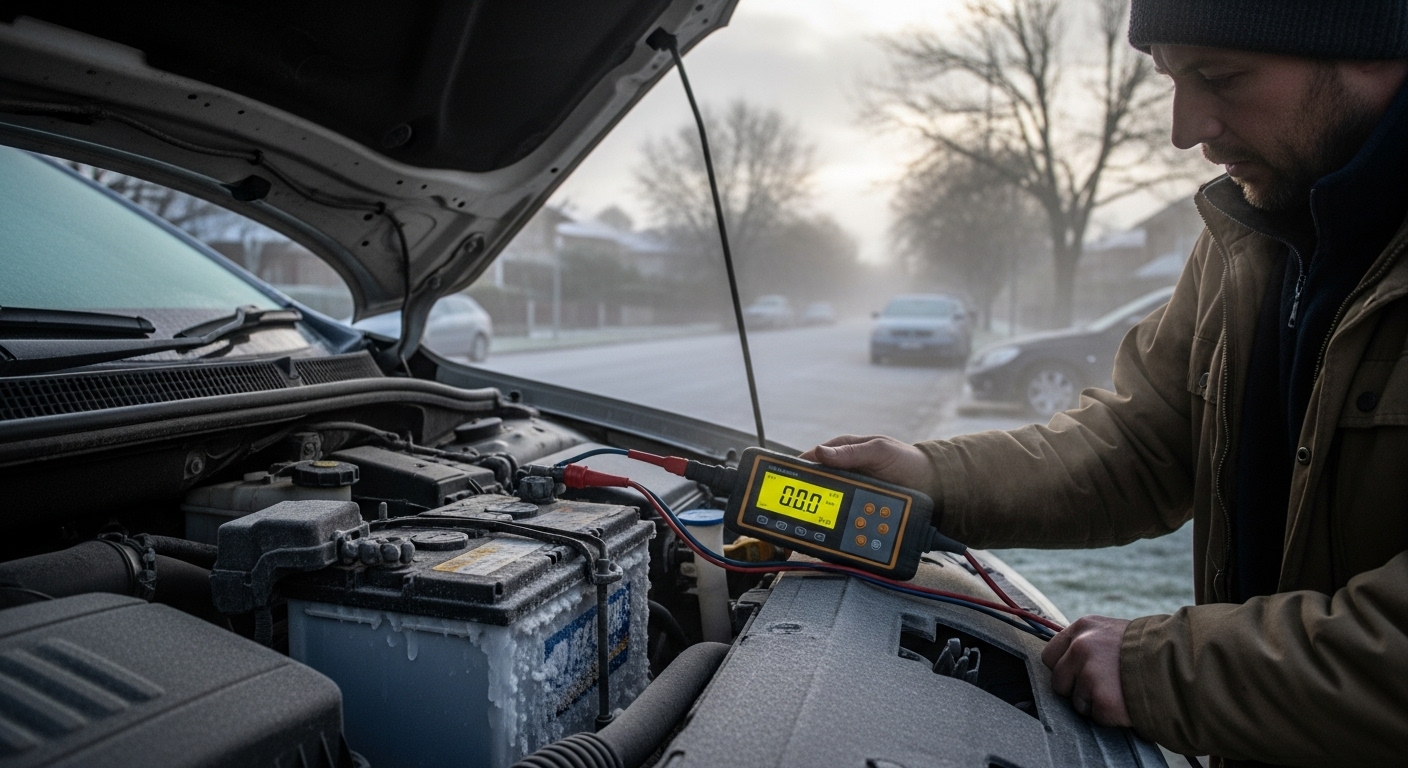Winter car maintenance