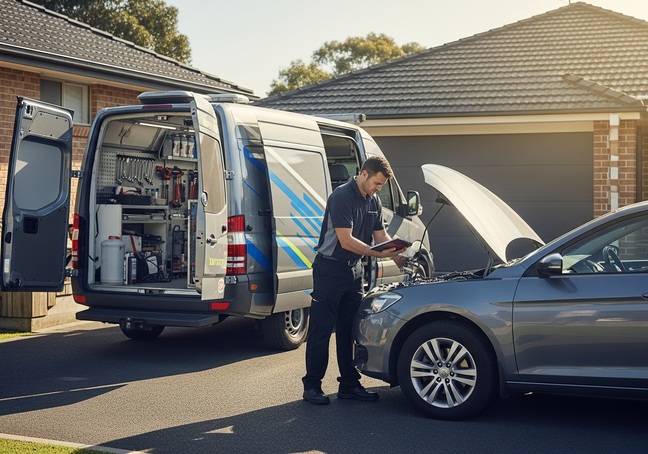At-home logbook servicing