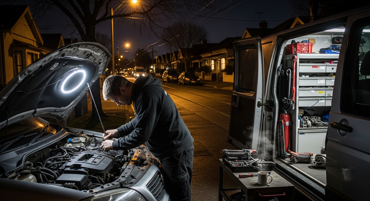 24 hour mobile mechanic Melbourne