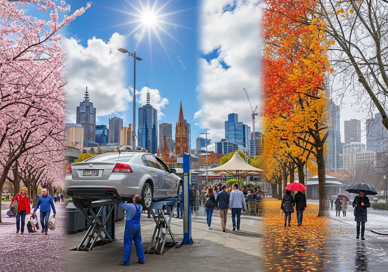 Seasonal car maintenance Melbourne