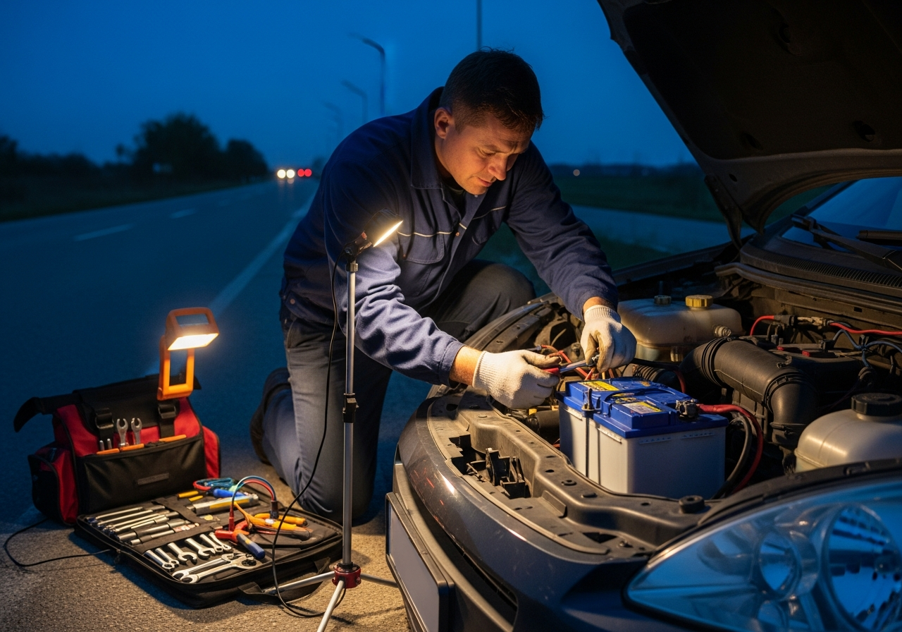 battery replacement roadside