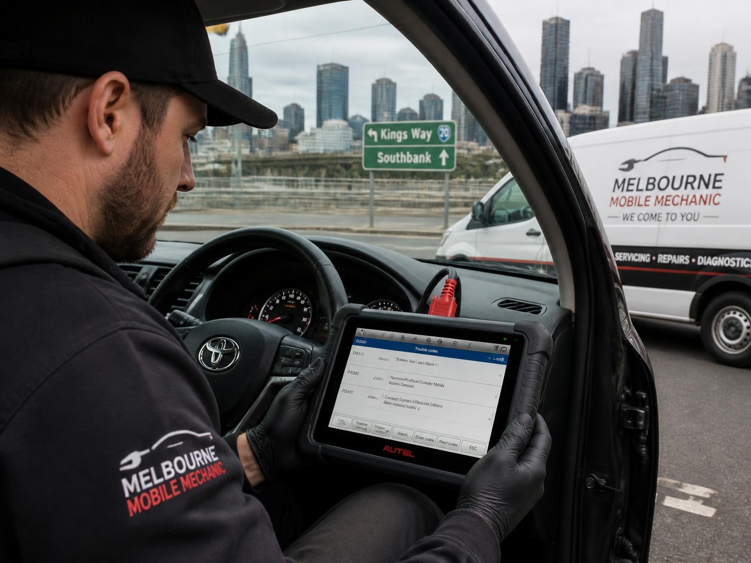 Mobile car diagnostics in Melbourne