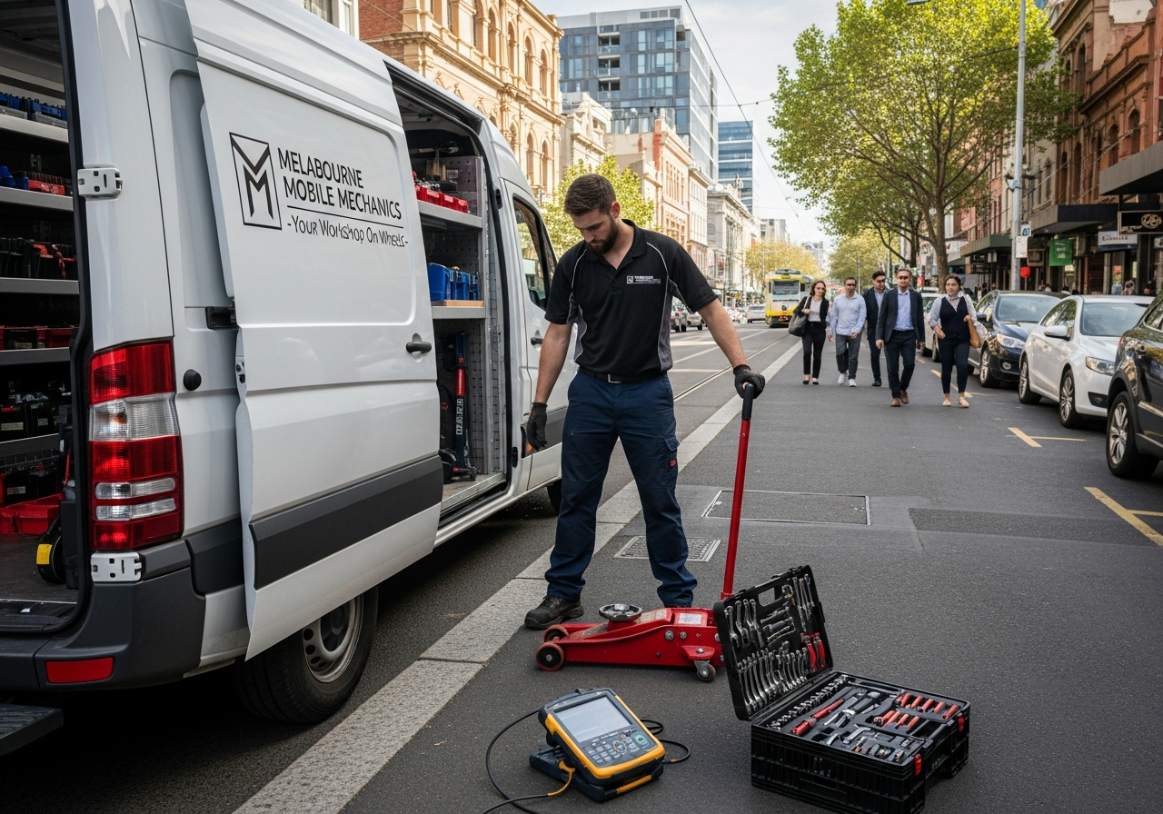 Mobile mechanic van