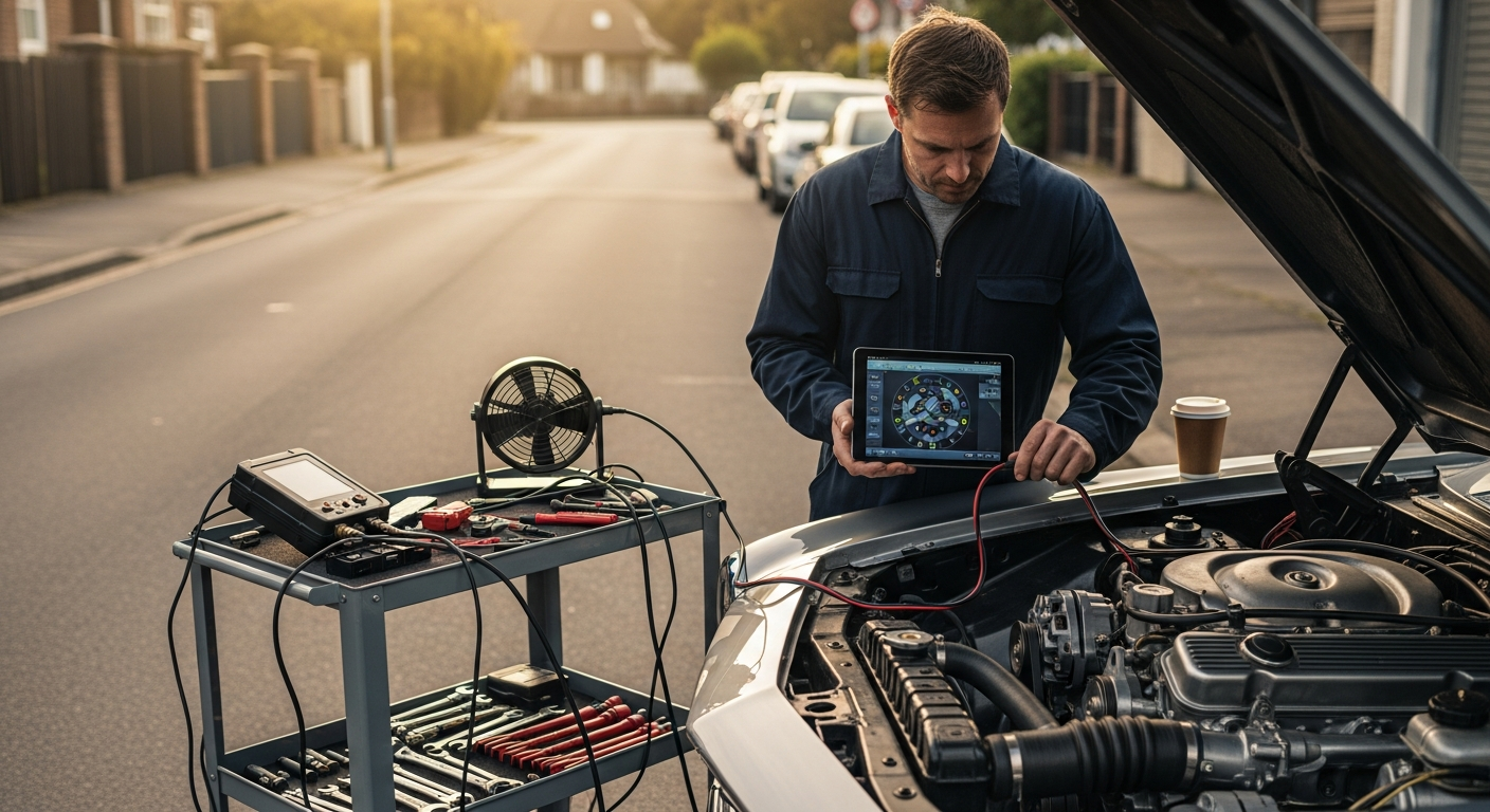 Mechanic diagnostics on Sunday