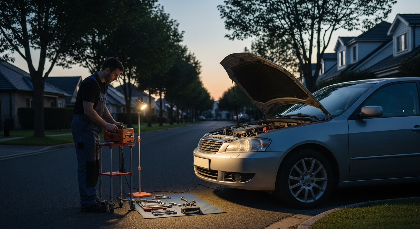 Emergency mechanic onsite