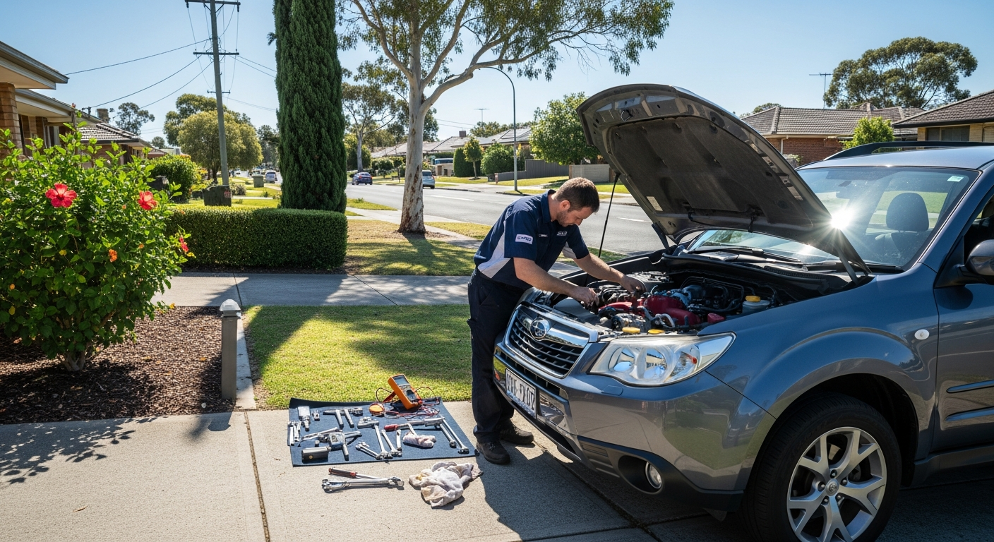 Mobile mechanic onsite