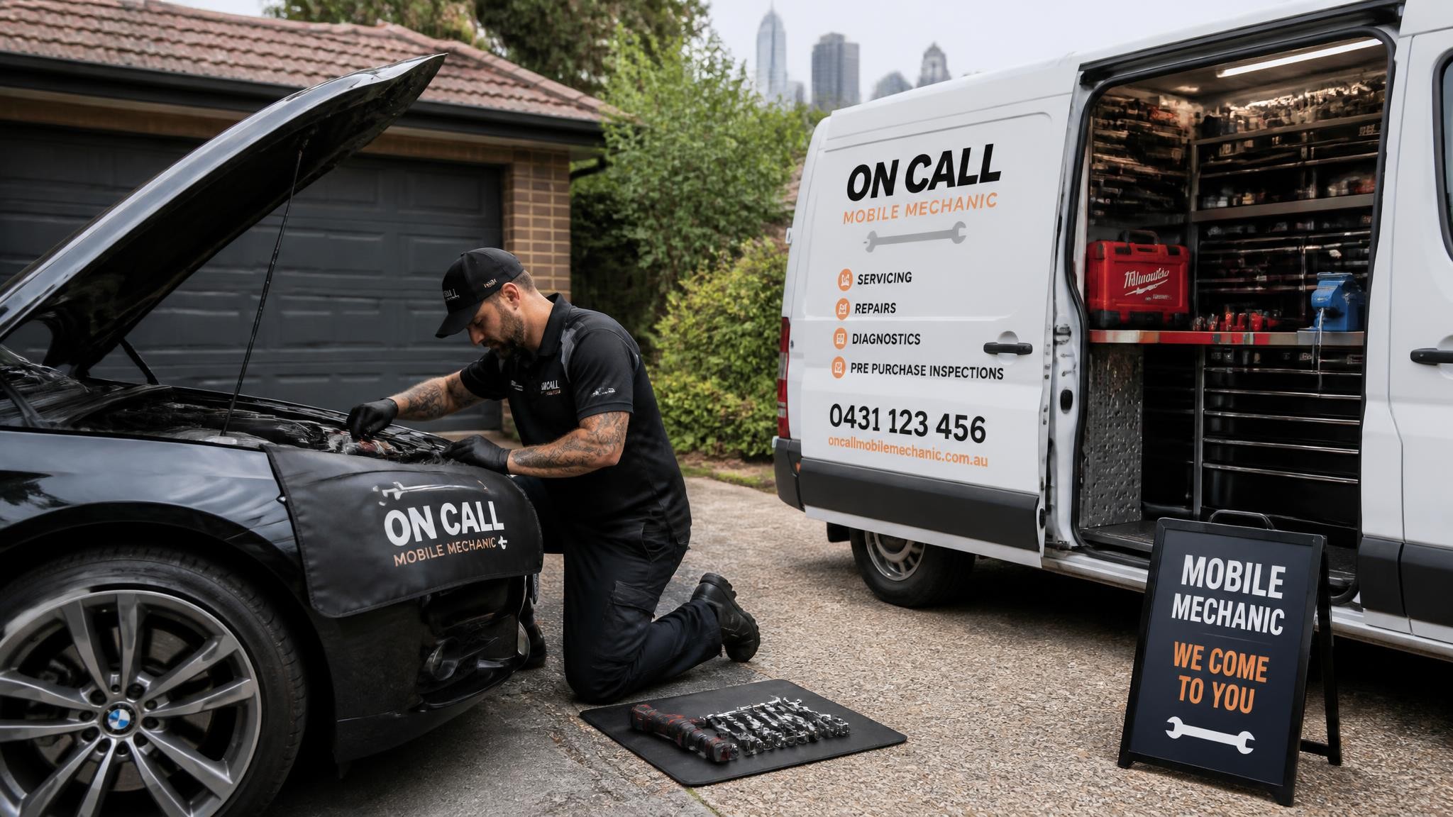 Mobile auto repair service in Melbourne
