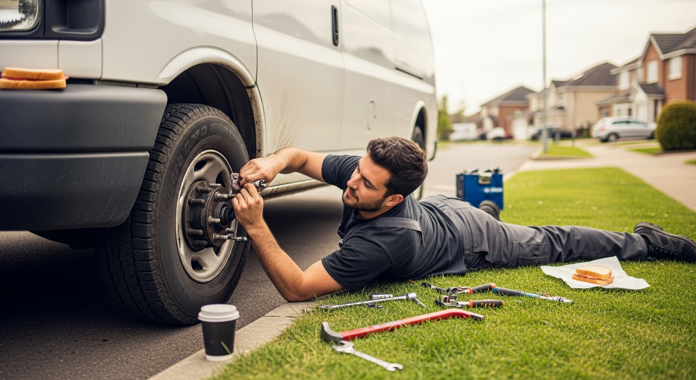 Onsite suspension repair