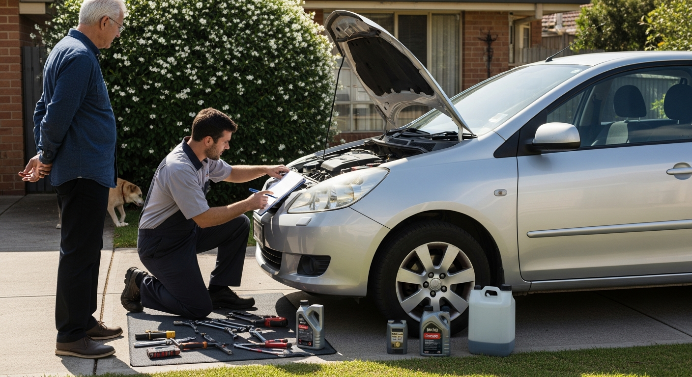 Logbook servicing onsite