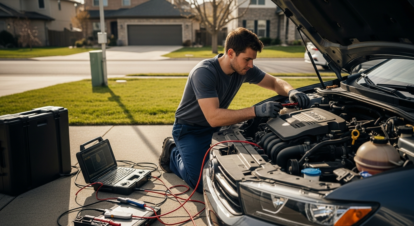 On-site diagnostic and repair