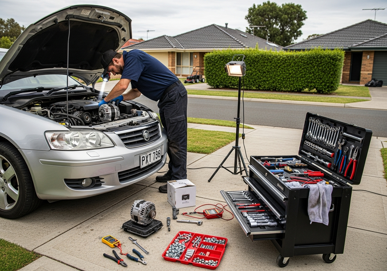 Onsite alternator repair Melbourne