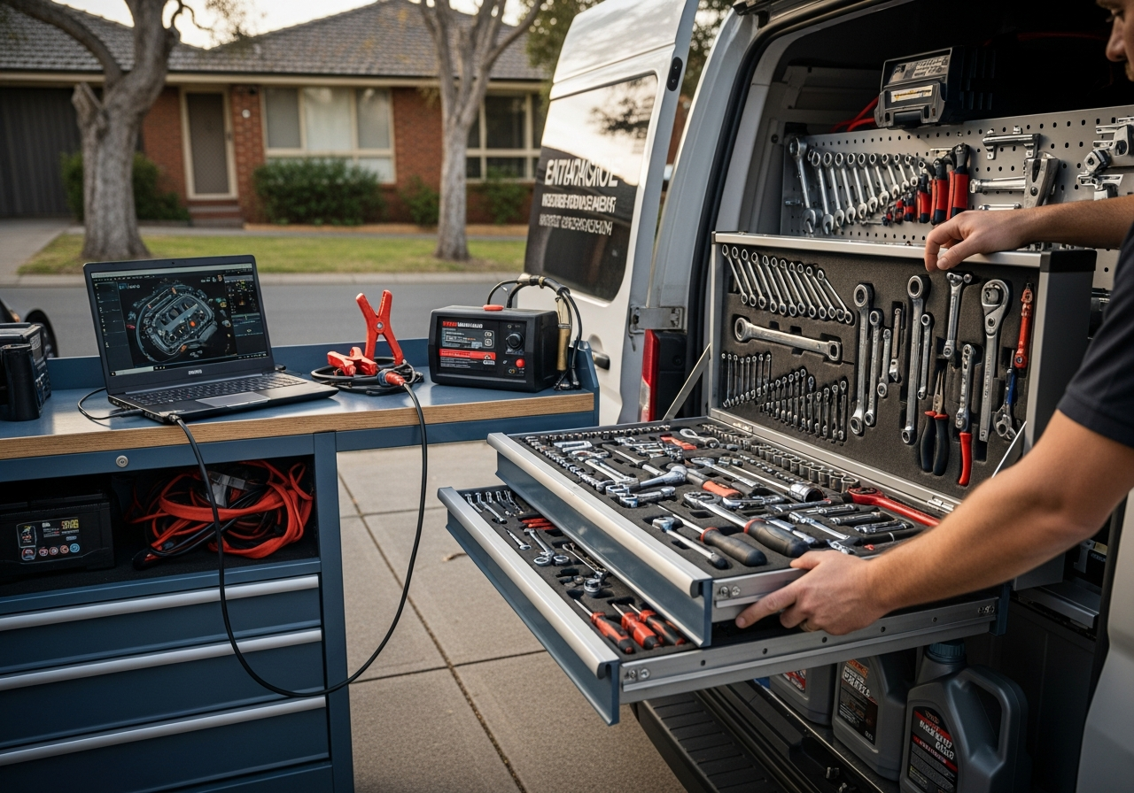Mobile mechanic toolbox