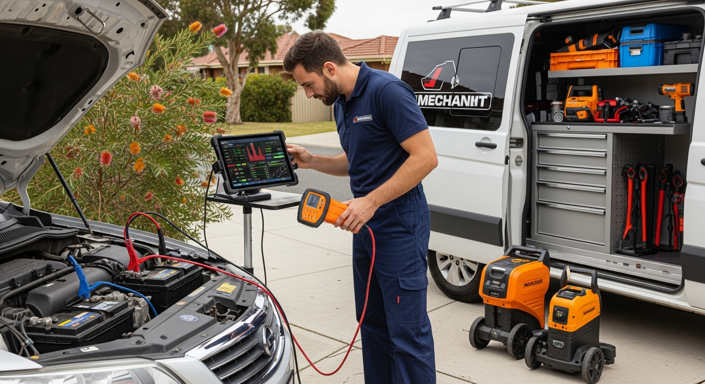 Mobile mechanic diagnostics