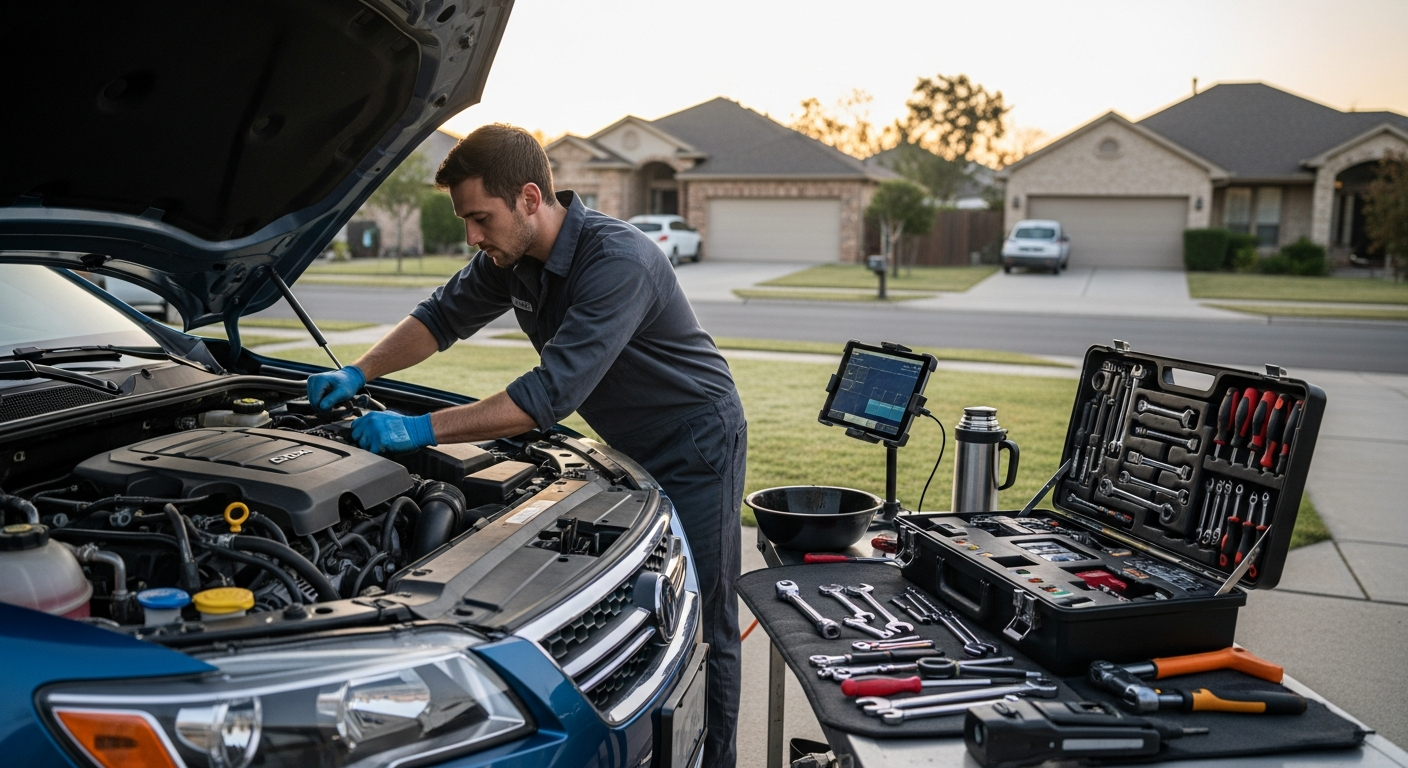 Full car service at home Melbourne
