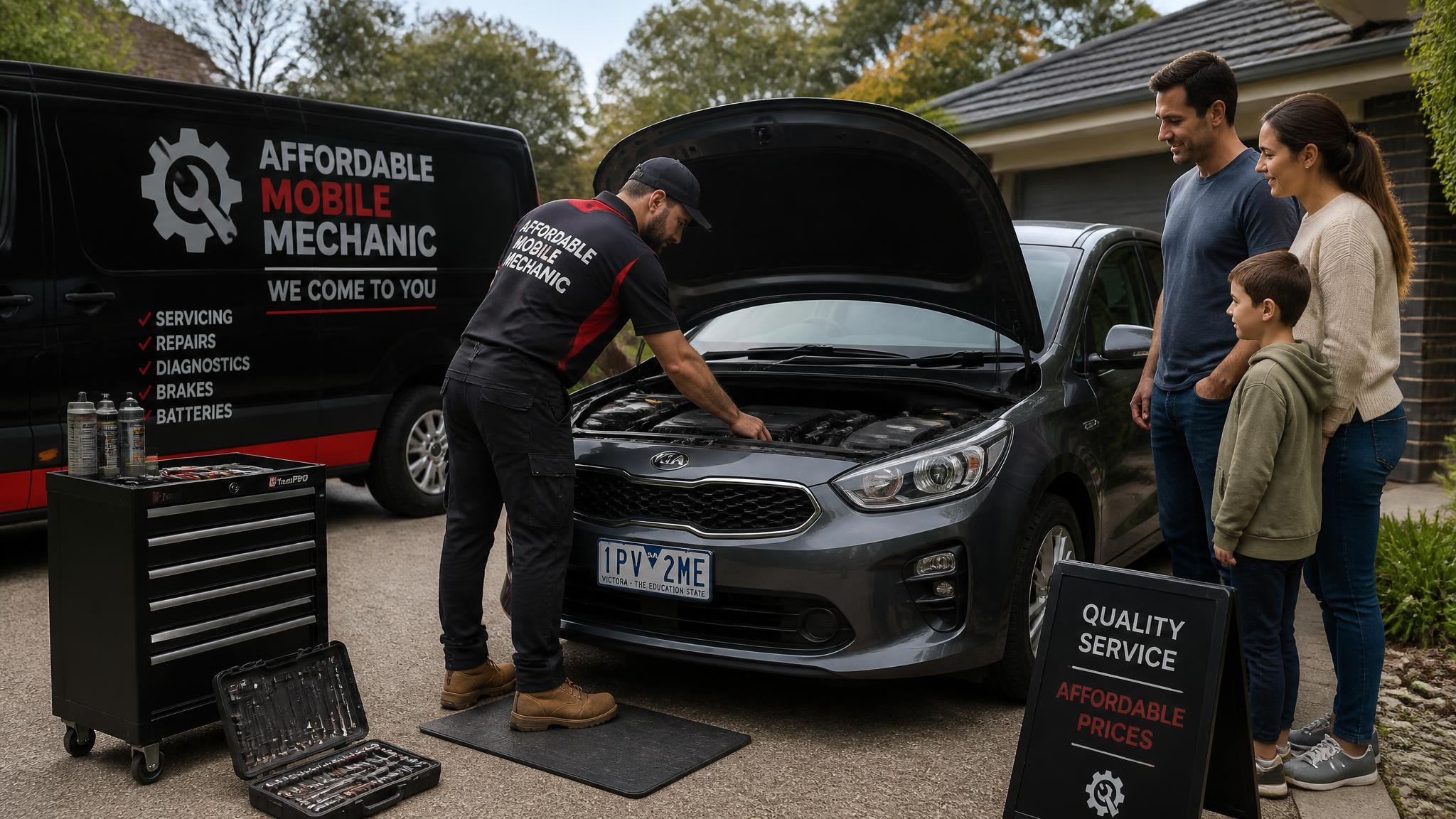 Cheap car mechanic in Melbourne providing affordable onsite repairs