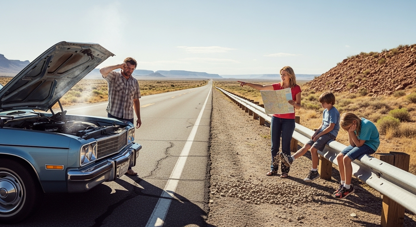 Road trip breakdown prevention