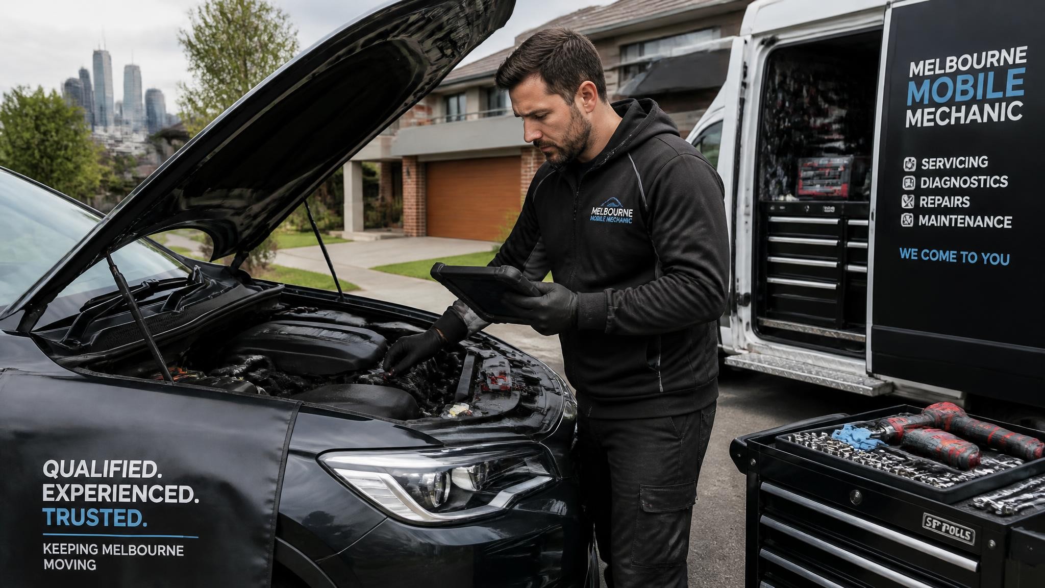 Mobile motor repairs in Melbourne