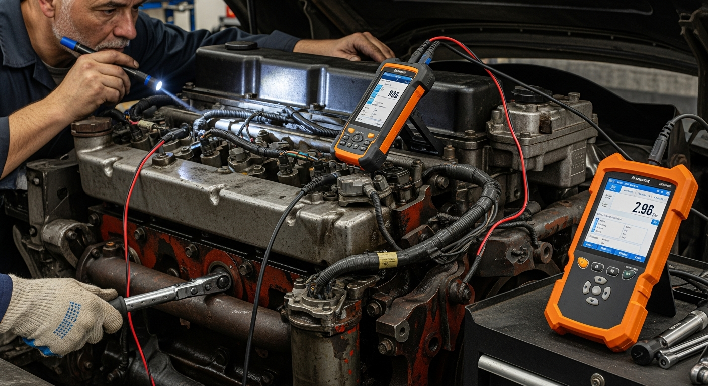 Diesel engine inspection