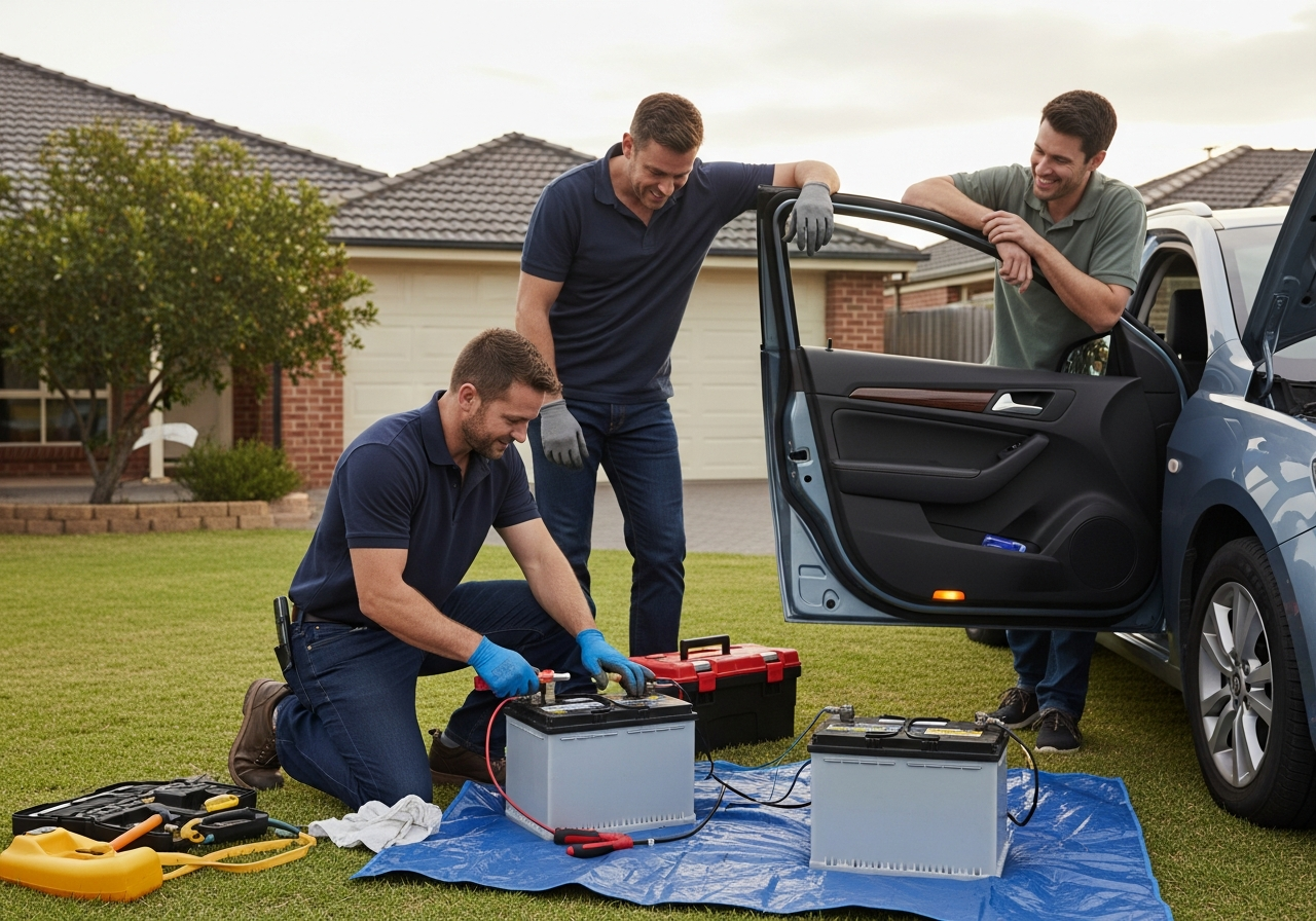 Battery replacement at home