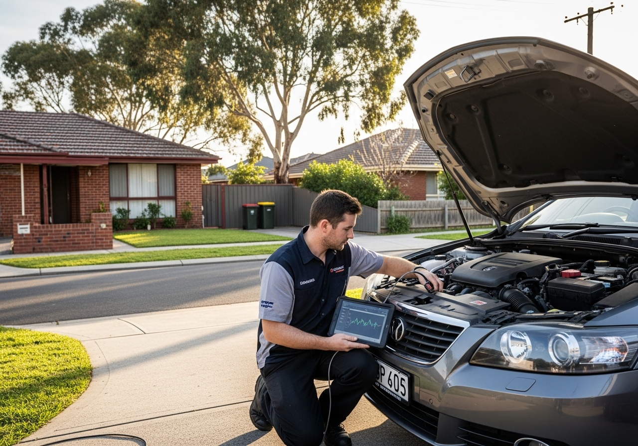 On-site car diagnostics