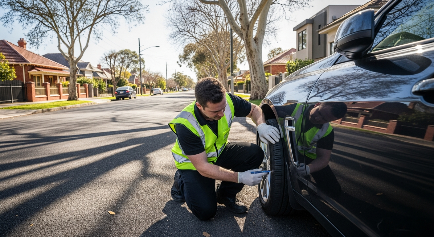 Mobile car servicing in Melbourne suburbs