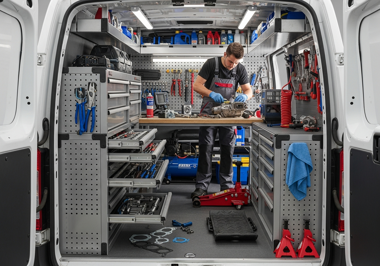 Mobile mechanic van