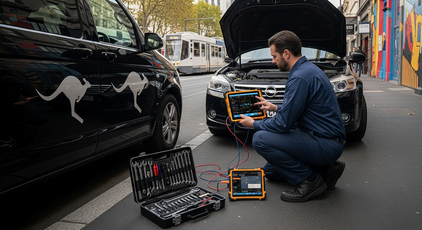 Mobile mechanic van in Melbourne