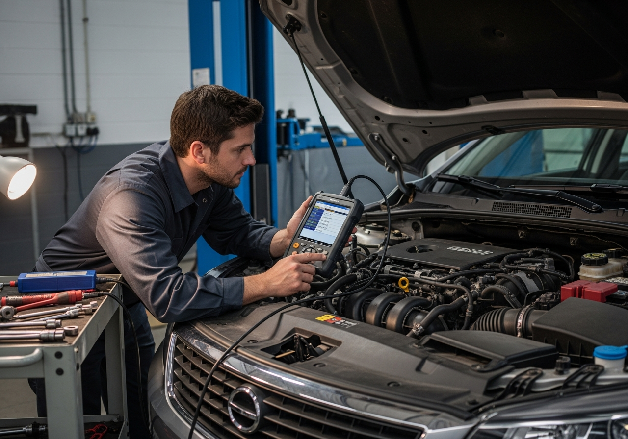 ECU diagnostic onsite