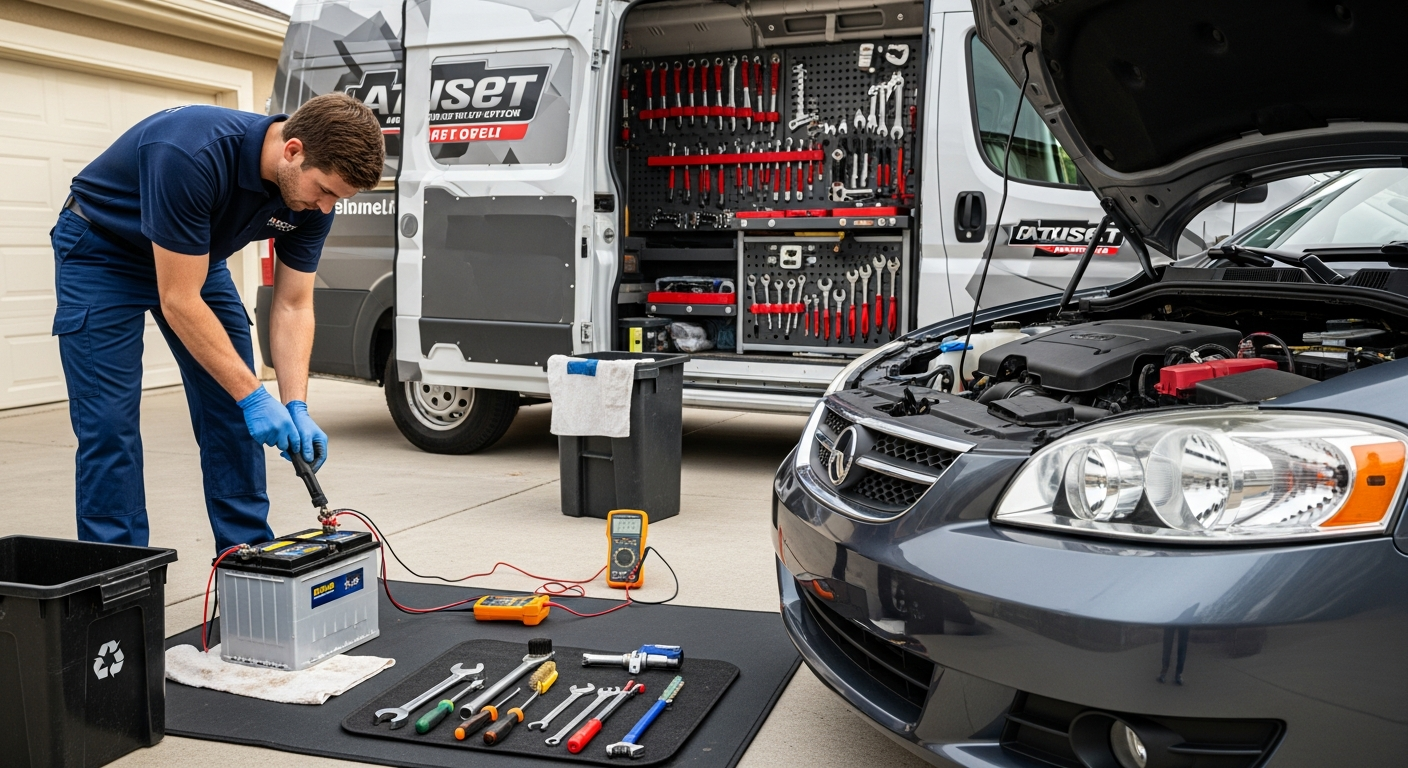 Onsite battery replacement Melbourne