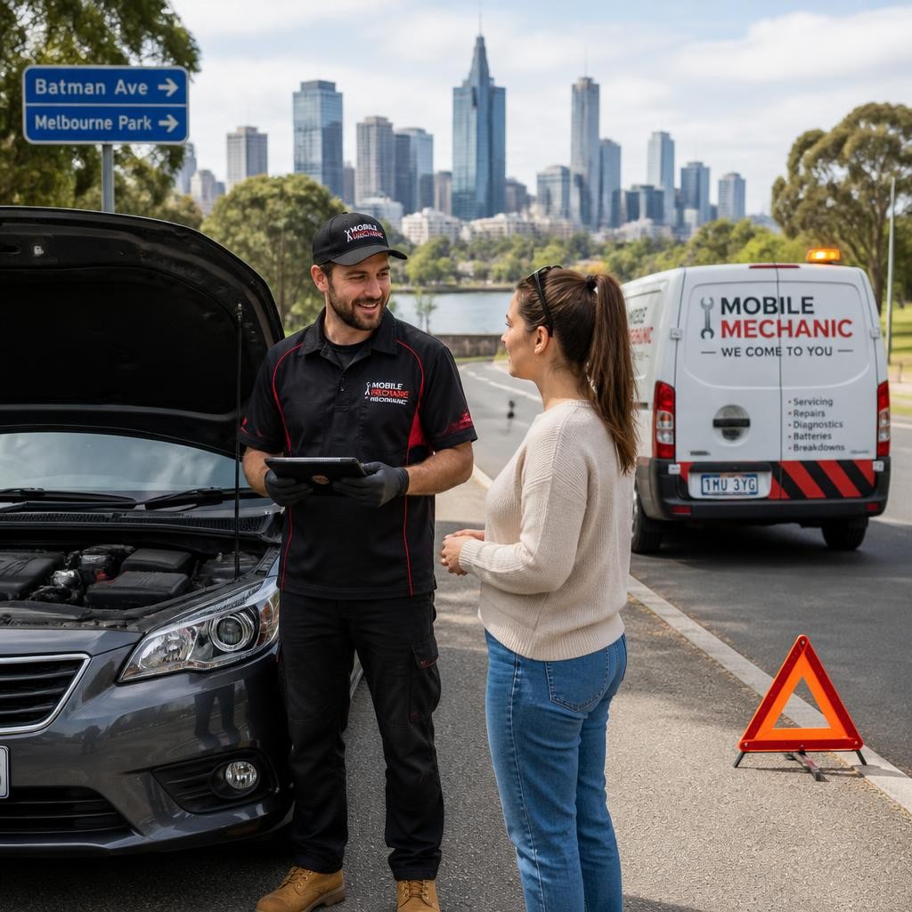 Roadside assistance and mobile car repair in Melbourne