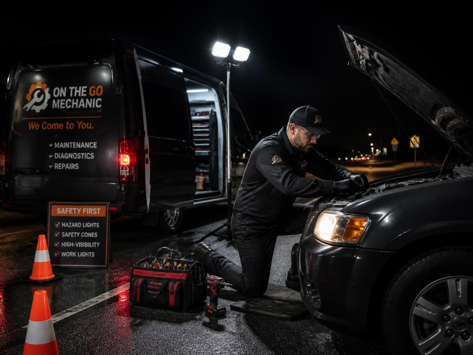 24/7 roadside mobile mechanic assistance in Melbourne