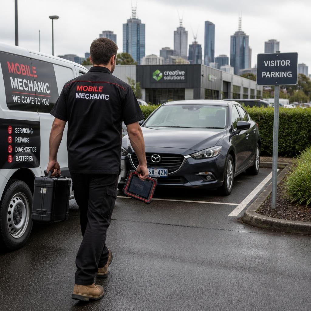 Mechanic coming to your location in Melbourne