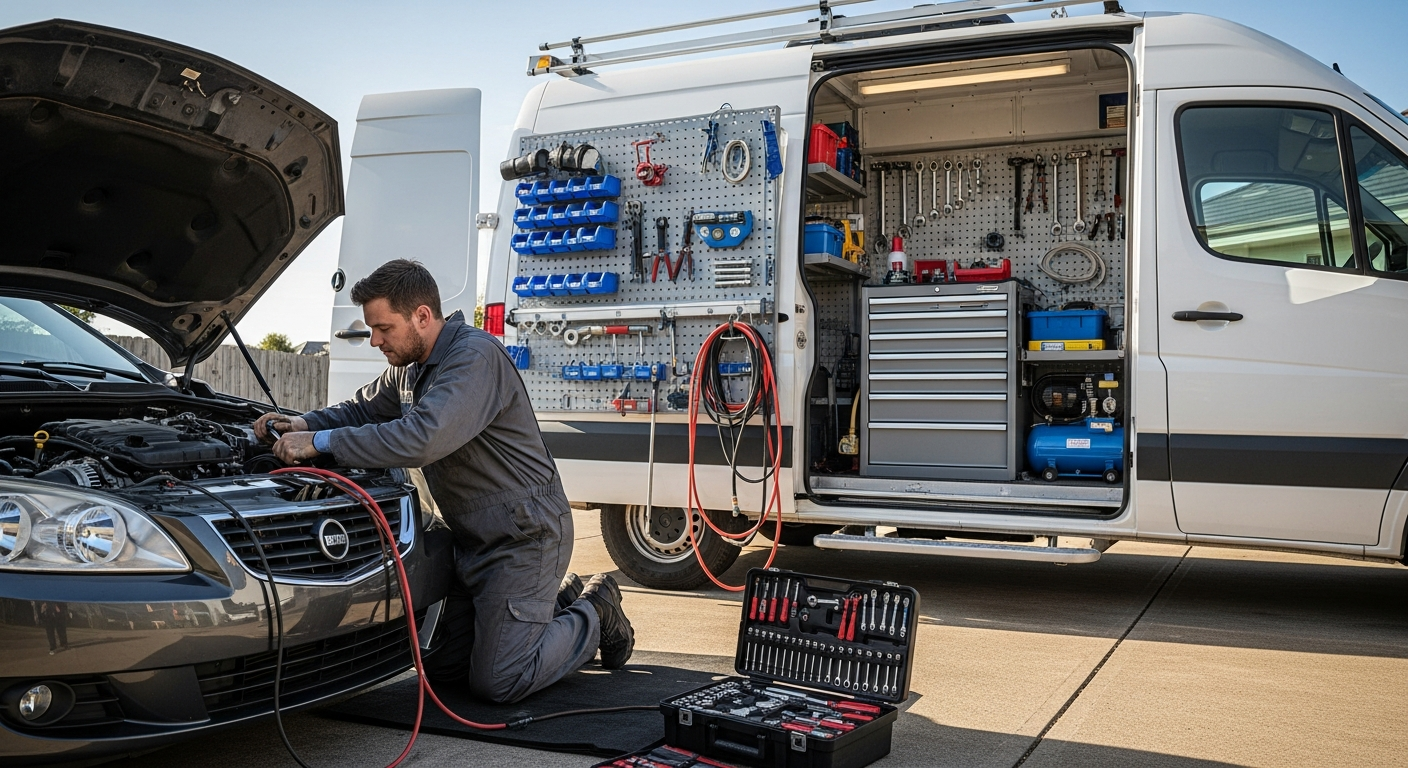 Mobile mechanic onsite
