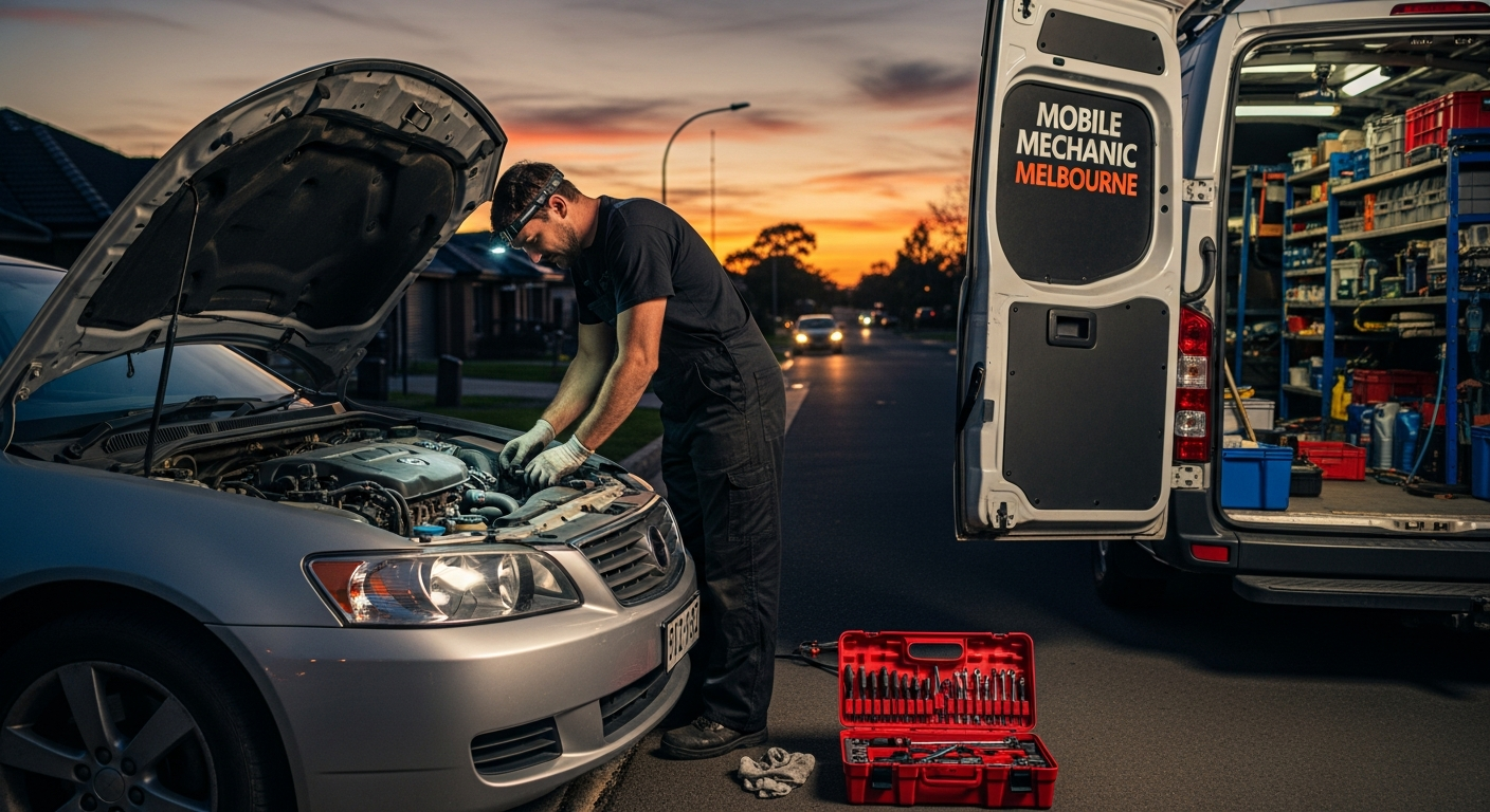 Breakdown mechanic Melbourne roadside repair
