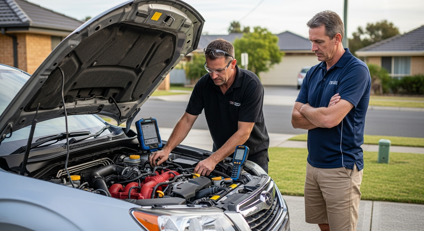At-home car repair Melbourne