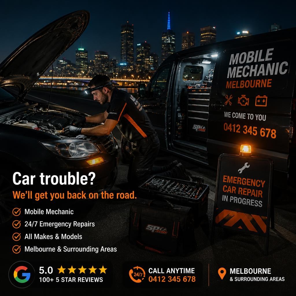 Emergency roadside car repairs in Melbourne