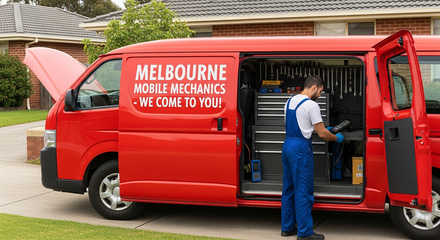 Mobile mechanic van in Melbourne