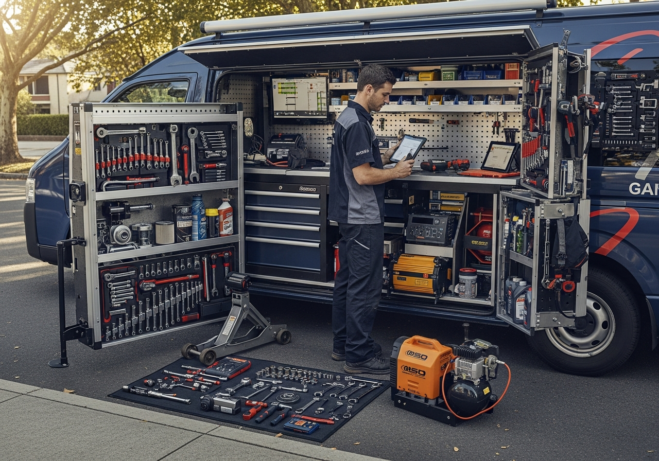 Mobile mechanic van Melbourne
