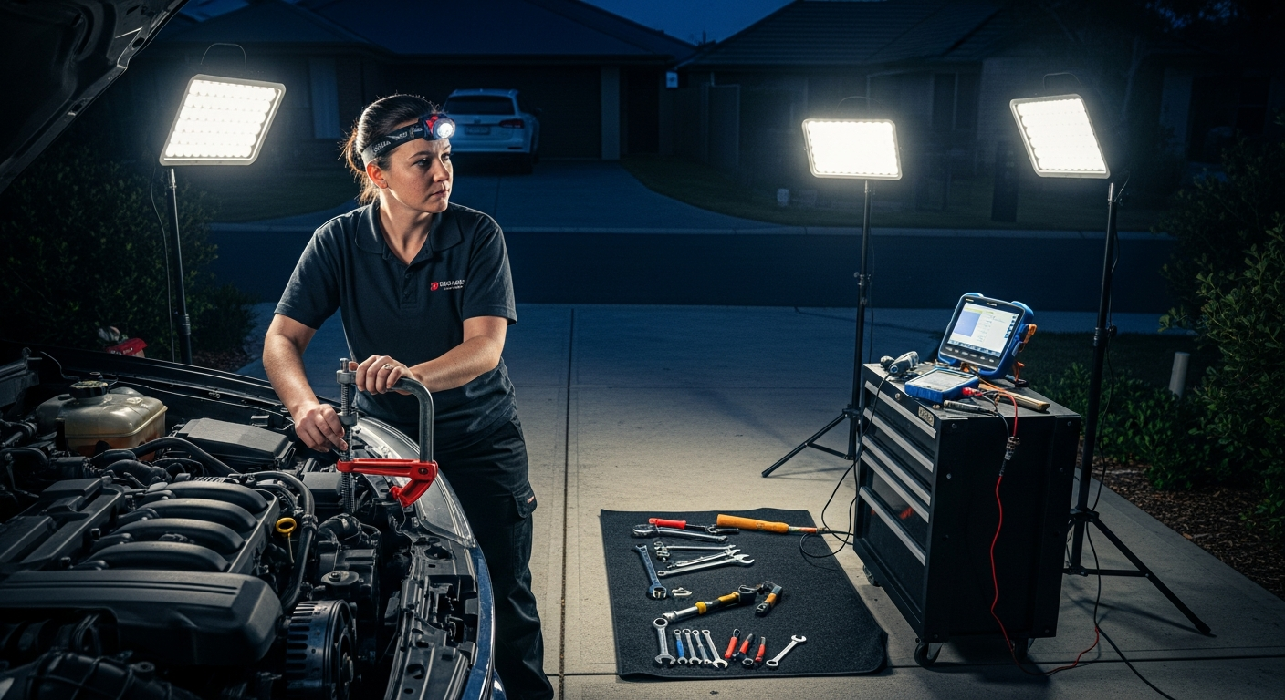 24 hour auto mechanic Melbourne night service