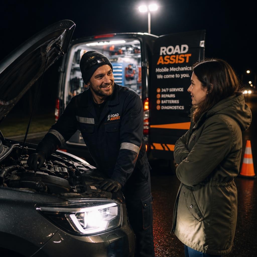 24/7 emergency mobile mechanic assistance