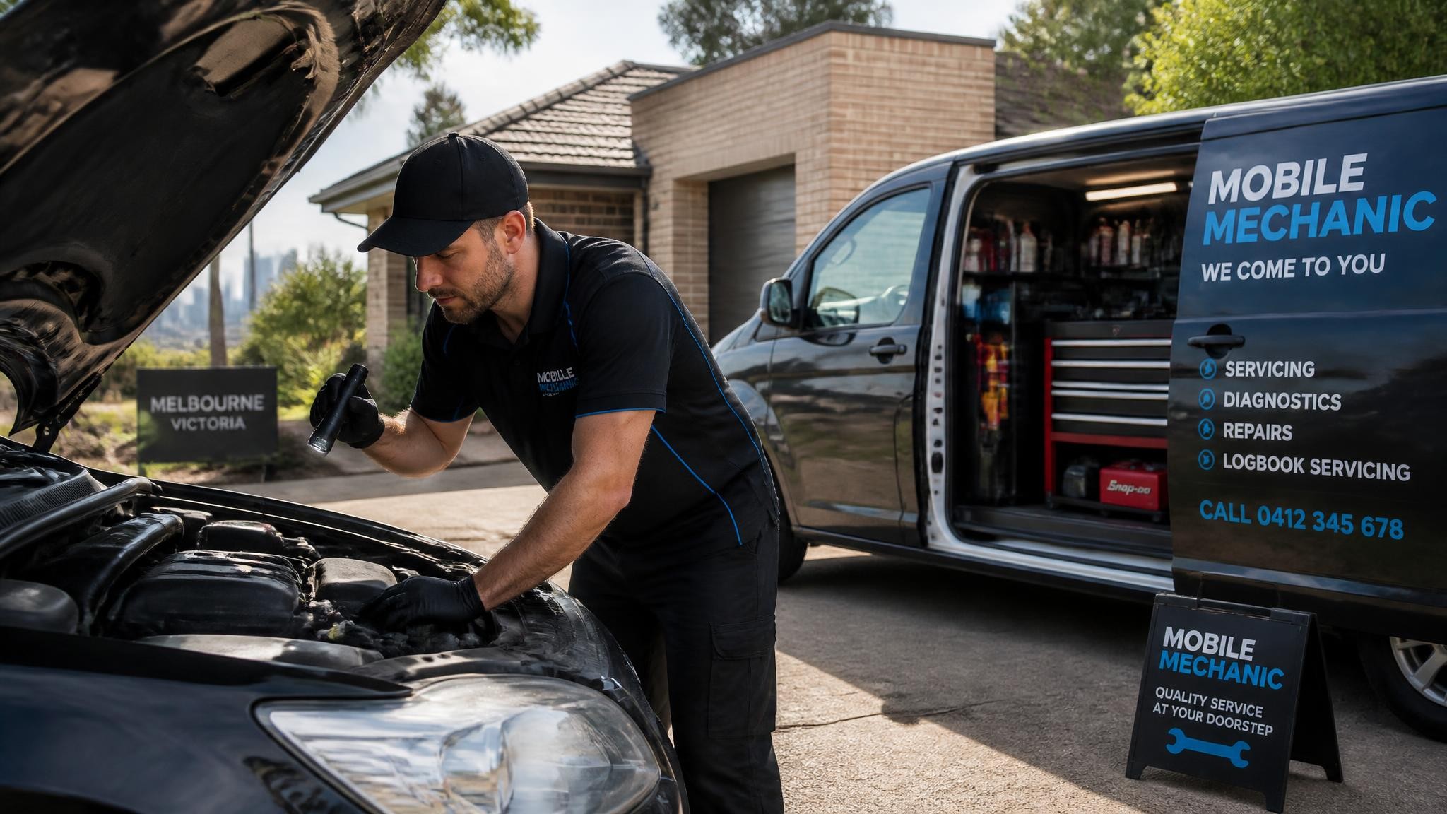Car mechanic that comes to you near me in Melbourne