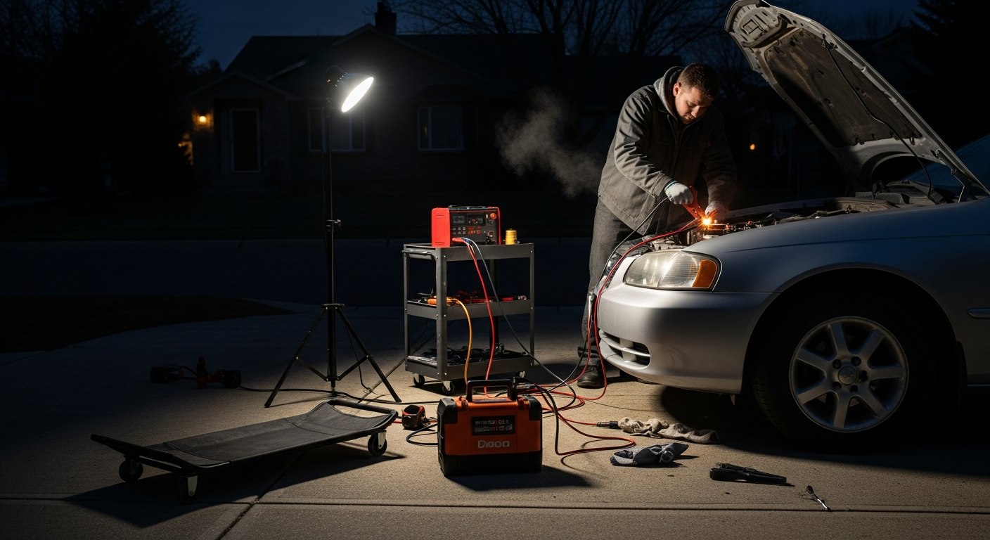 24/7 mobile mechanic jump start