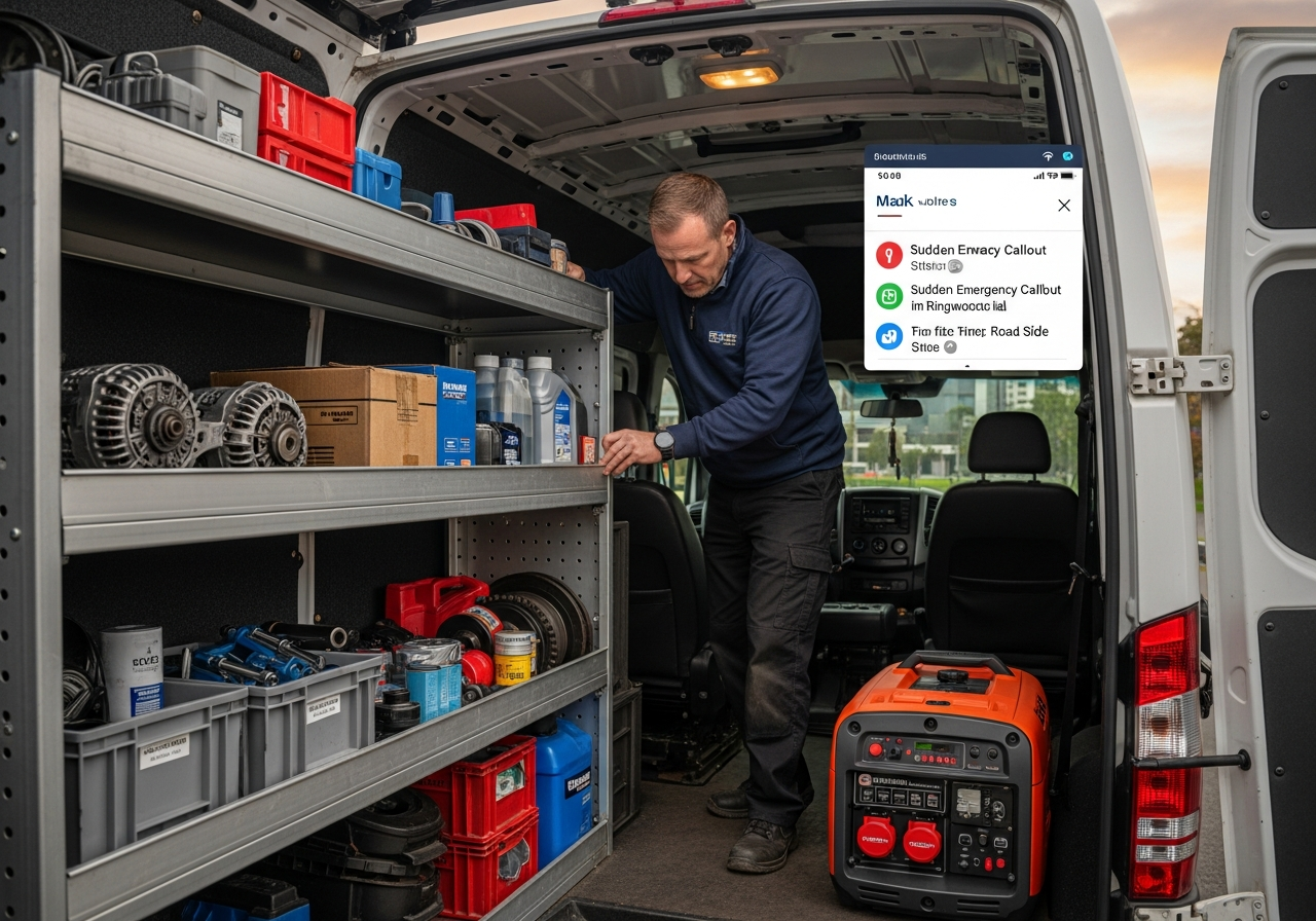 Emergency mechanic ready