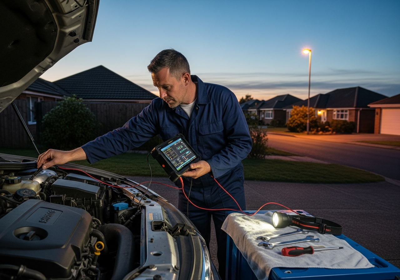 mobile mechanic diagnostic