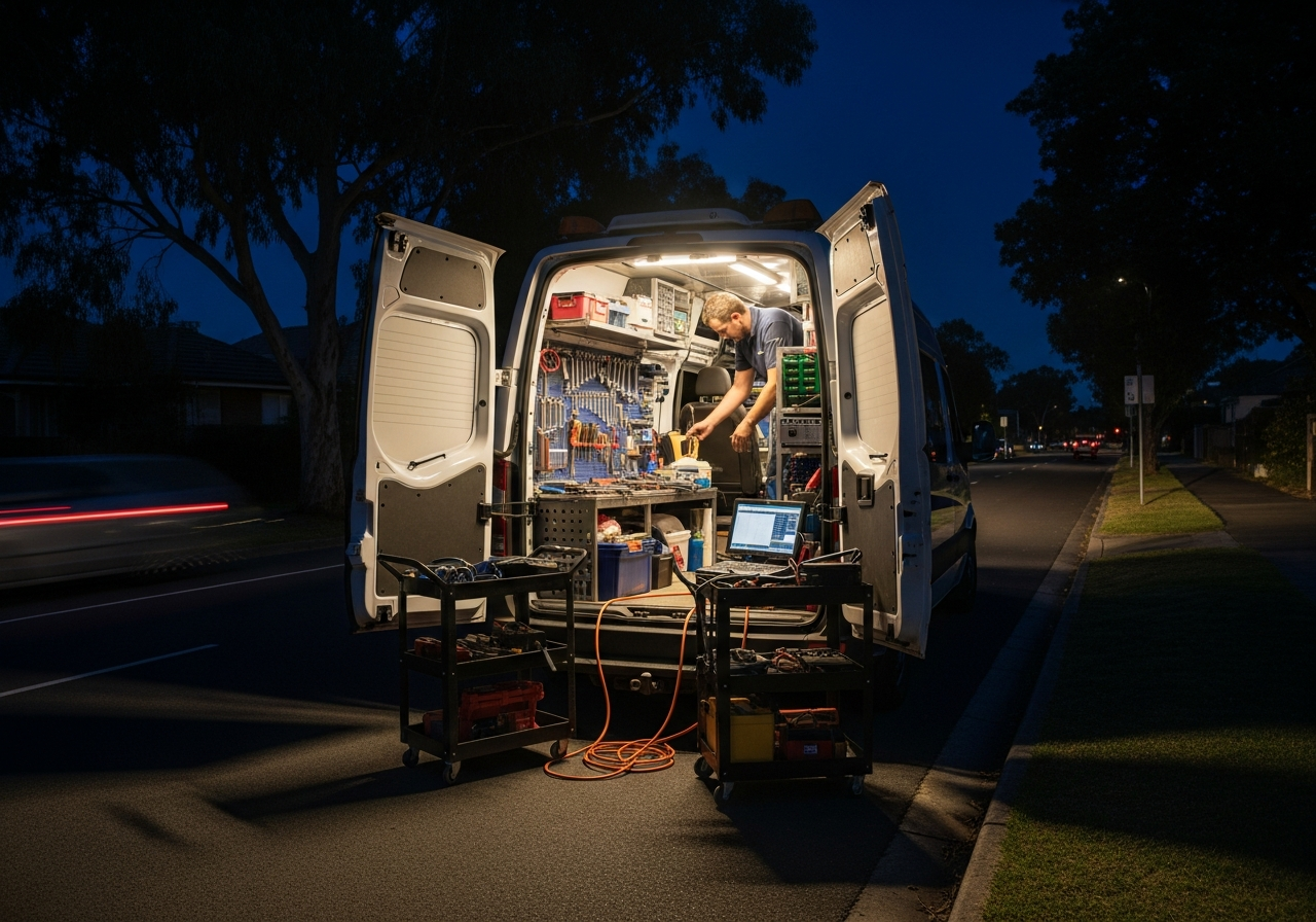 24 hour mobile mechanic van